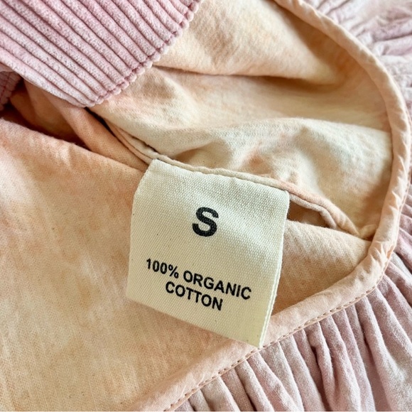STORY MFG Amla top in peach/pink corduroy - Picture 13 of 13